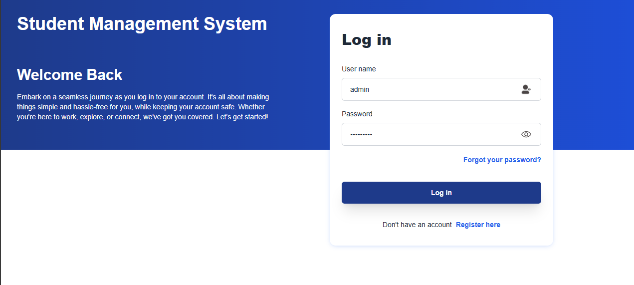 Student Management System